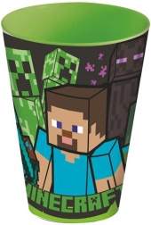Pahar din plastic MINECRAFT 430 ml