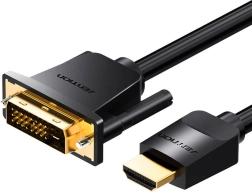 Cablu hdmi la dvi (24+1) 3 m 4k 60 hz/1080p 60 hz negru
