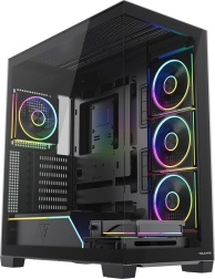 Carcasă PC Modecom Volcano Stellar Plus ARGB Midi 5F, neagră