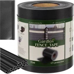 Bandă de grădină antracit 19cm x 35m 630g/m2