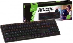 Tastatură mecanică de gaming cu iluminare USB