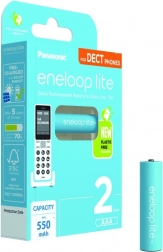 ENELOOP Lite AAA baterii reîncărcabile 550 mAh, 2 buc