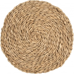 Suport rotund natural pentru masă 35 cm