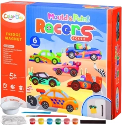 Set creativ pentru realizarea magneților – mașinuțe