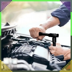 Set de capete tubulare pentru impact 3/8'', 50 piese în valiză