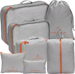 Organizator de călătorie pentru valiză - set 7 bucăți Trizand