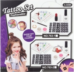 Set de tatuaje sclipitoare pentru fete – set creativ
