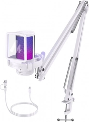 Microfon USB pentru jucători Maono cu iluminare RGB