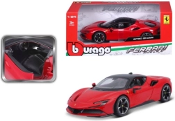 Model autoturism Ferrari SF90 Stradale roșu 1:24 Bburago