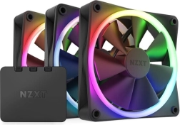 Set 3 ventilatoare NZXT F120 RGB cu controler