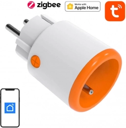 Priză inteligentă NEO cu măsurarea consumului, Zigbee 3.0, 16 A, FR, compatibilă cu Apple Home, Google Home și Alexa