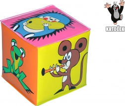 Cub din plastic care piuie KRTEČEK 7 × 7 cm