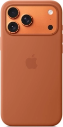 Husă din silicon cu MagSafe pentru iPhone 17 Pro Max – teracotă