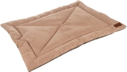 Purlov culcuș de călătorie pentru câini și pisici, maro 77 × 59 × 3 cm