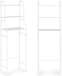 Dulap înalt de baie cu 3 rafturi, construcție din aluminiu