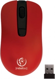 Mouse optic wireless Rebeltec Star roșu