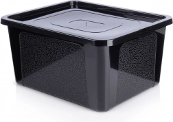 Cutie de depozitare din plastic cu capac 20 l