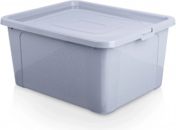 Cutie de depozitare din plastic cu capac 20 l – Vilde