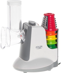 Feliator electric de legume ADLER cu 5 atașamente