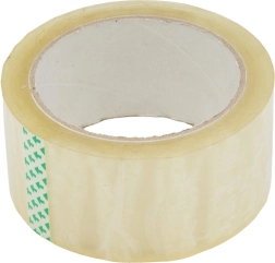 Bandă adezivă de ambalare TRA transparentă 48 mm × 66 m