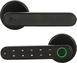 Yală electronică inteligentă pentru uși cu tastatură, amprentă și Bluetooth