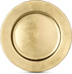 Suport auriu pentru farfurie 33 cm