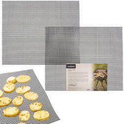 Suport de grătar din teflon cu plasă 40 × 33 cm, 2 buc