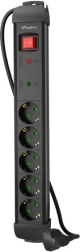 Lanberg protecție la supratensiune cu 5 prize
