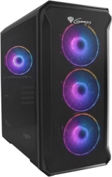 Genesis Irid 503 ARGB V2 micro tower carcasă cu panou lateral din sticlă securizată și USB 3.0