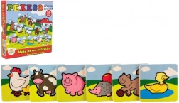 Pexeso din lemn – primele mele animăluțe TEDDIES