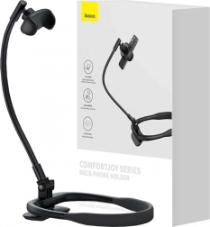 Suport de telefon pentru gât Baseus ComfortJoy negru