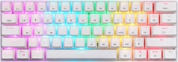 Tastatură mecanică wireless Motospeed SK62 White – Albastru