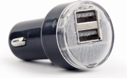 Încărcător auto 2× USB 2.1 A negru