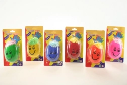 Minge antistres cu față și păr 8 × 5 cm