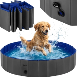 Piscină pliabilă pentru câine Purlov 160 × 30 cm - 1 bucată