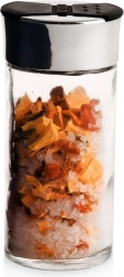 Recipient de sticlă pentru condimente cu sită, 100 ml