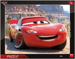 Puzzle Mașini: Fulger McQueen 40 piese