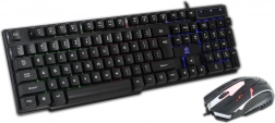 Tastatură și mouse de gaming cu fir REBELTEC OPPRESSOR