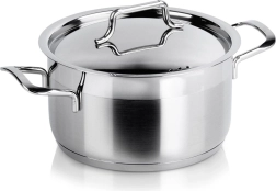 Oală din inox cu capac Anett 16 cm, 1,9 l