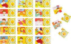 Small Foot Puzzle din lemn Ceas