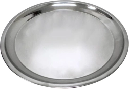 Tavă rotundă de servire din inox TORO 35 cm