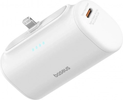 powerbank Baseus Compact 5000 mAh 20 W albă