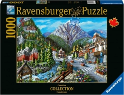 Puzzle Ravensburger Bine ați venit în Banff 1000 piese