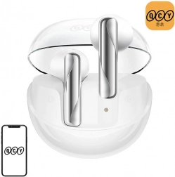 Căști wireless TWS QCY AilyBuds Clear T32 albe