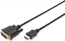 Cablu adaptor HDMI la DVI-D (18+1) 2 m, Full HD 60 Hz