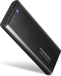 Carcasă externă din aluminiu fără șuruburi AXAGON cu USB-C 3.2 Gen 2 pentru SSD M.2 NVMe / SATA