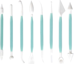 Set de spatule și instrumente de modelare pentru torturi, 8 buc.