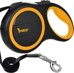 Lesă automată pentru câini 8 m până la 50 kg Purlov