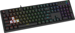 Tastatură mecanică de gaming SAVIO STYX cu switch‑uri OUTEMU Blue, hot‑swap și RGB