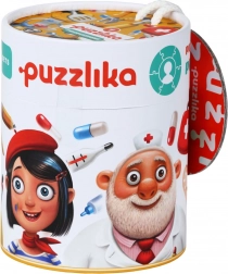 Puzzlika puzzle educative Profesii 1 – 21 piese